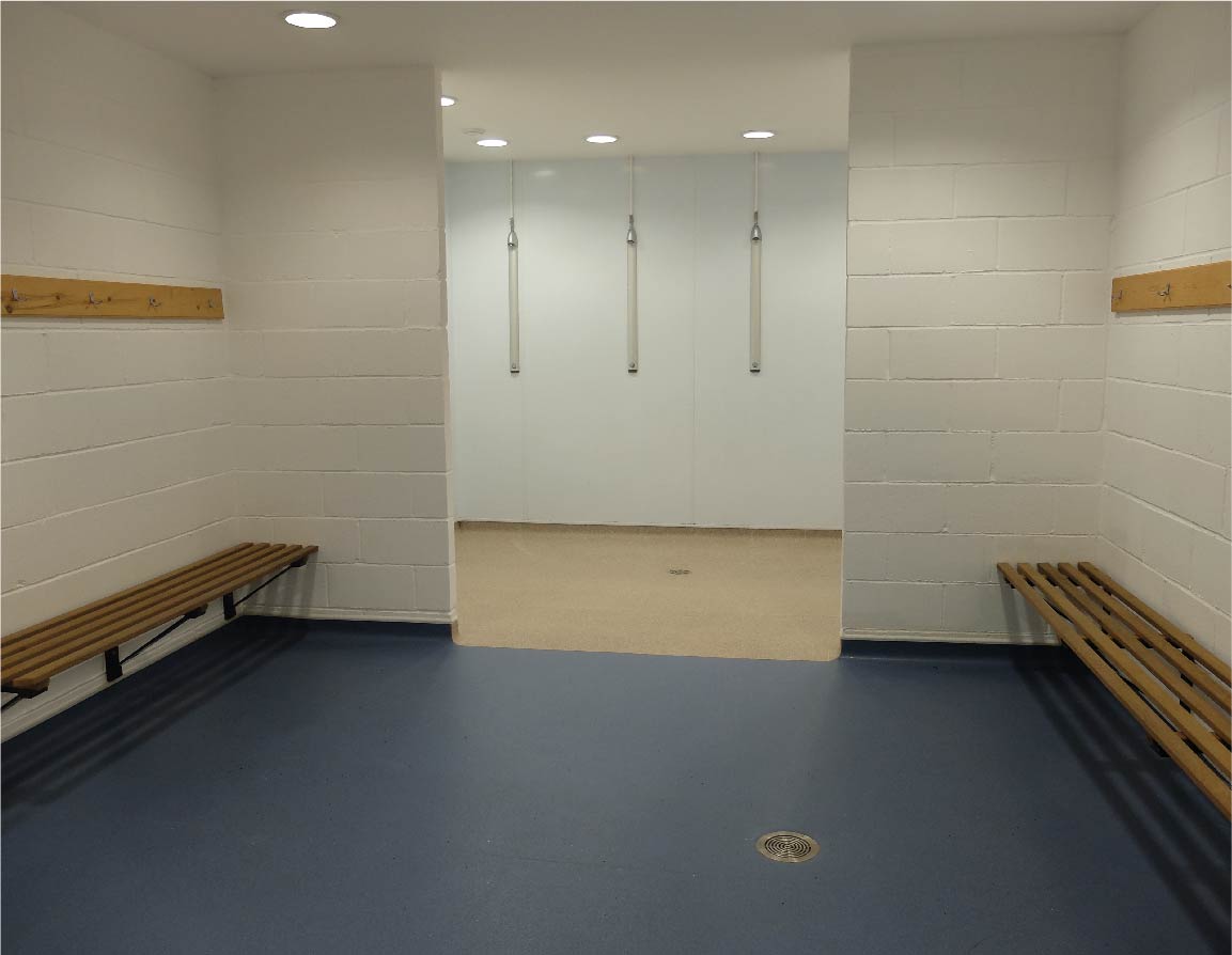 Changing Room at Arun Sports Arena
